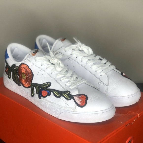 NIKE Air Tennis Classic AC Fragment Custom Floral